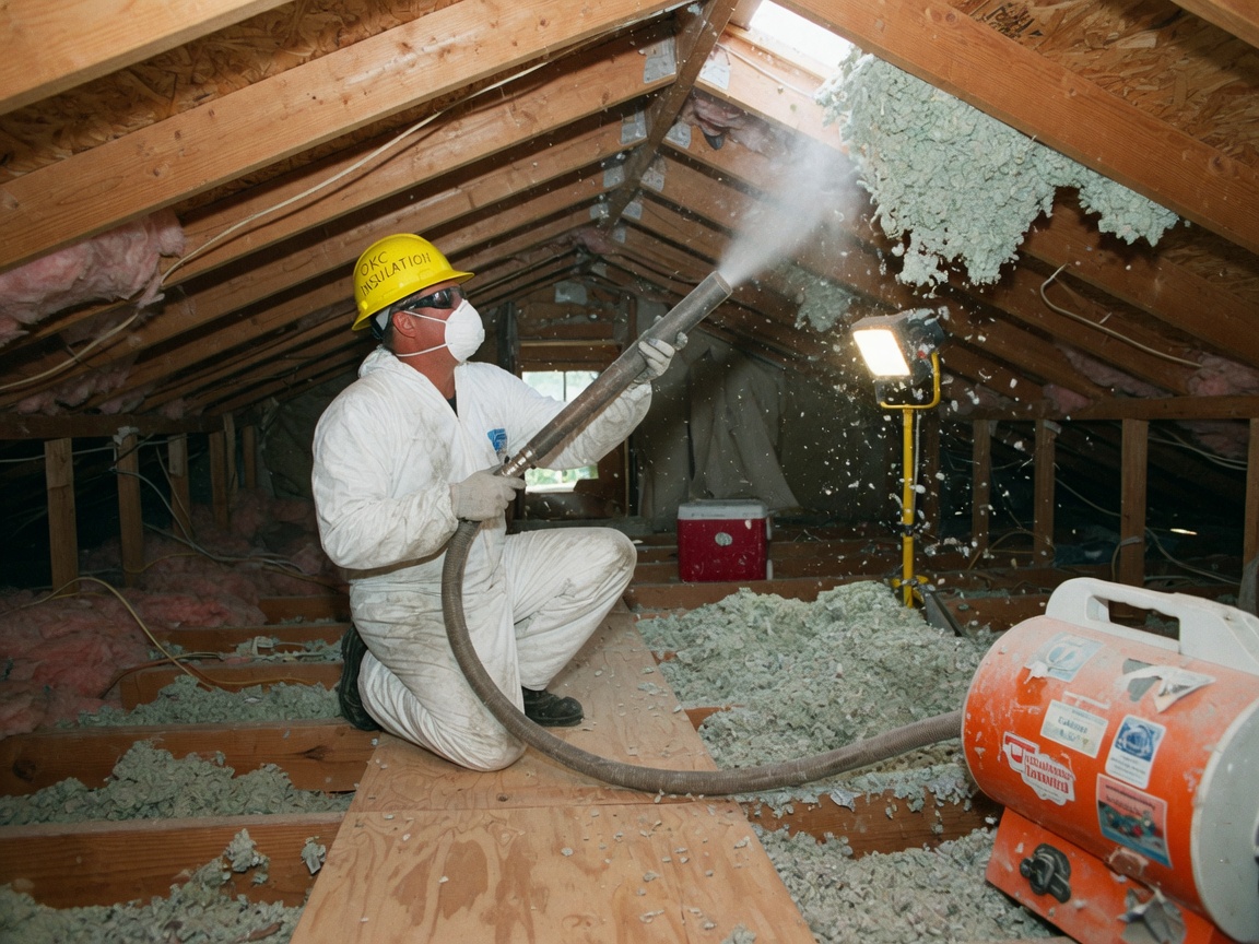 Blown-In Insulation in Oklahoma City